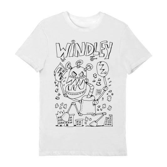 Windley Robot T-Shirt (White)
